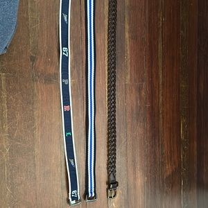 Lot of 3 Toddler Belts - 2 are Polo Ralph Lauren